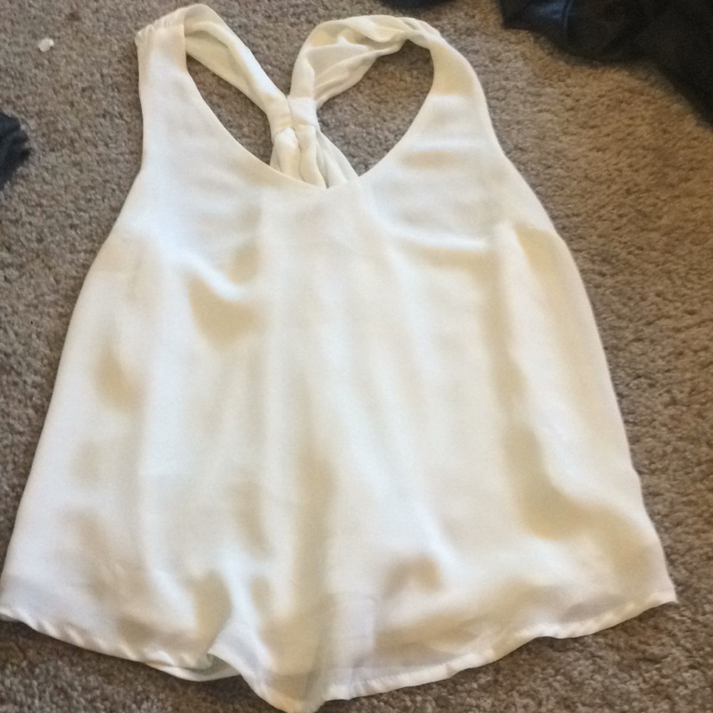 Razor back blouse